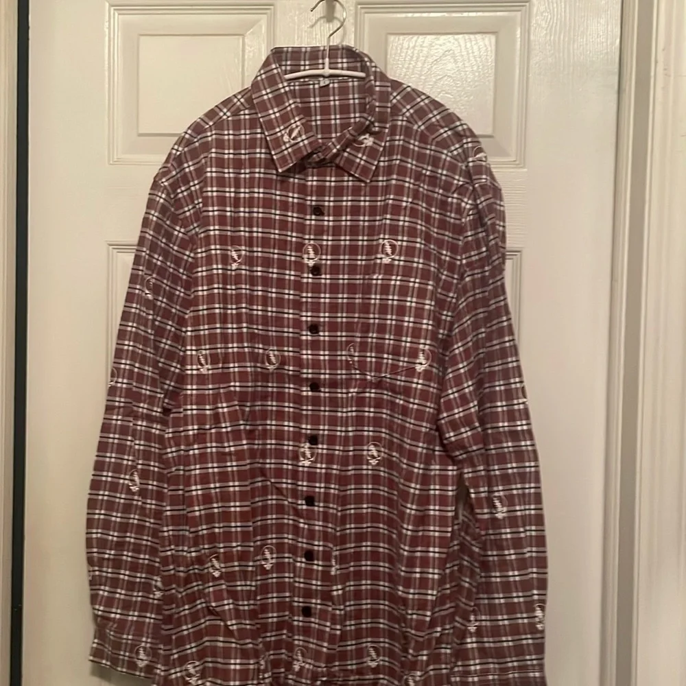 Grateful Dead Flannel - Picture 1 of 4